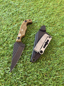 Mini Faca Tática Full Tang Uso Velado - Defesa Pessoal - TATICA-PL-A3