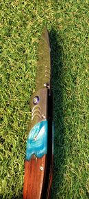 Canivete Semi Automático Cabo Madeira/Resina HZ-06-0011