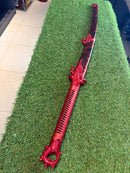 Katana Dragão Vermelha – Edição Especial de Alto Impacto - SLK-H52