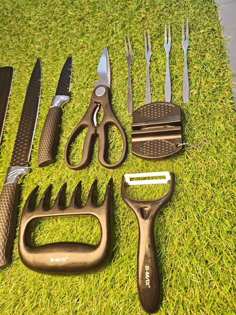 Kit Premium de Facas & Utensílios Culinários