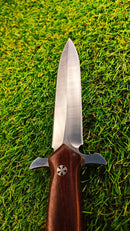 Faca Punhal Full Tang Cabo em Madeira GD-B5