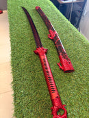 Katana Dragão Vermelha – Edição Especial de Alto Impacto - SLK-H52