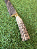 Faca para Churrasco - Pomo Moeda Antiga