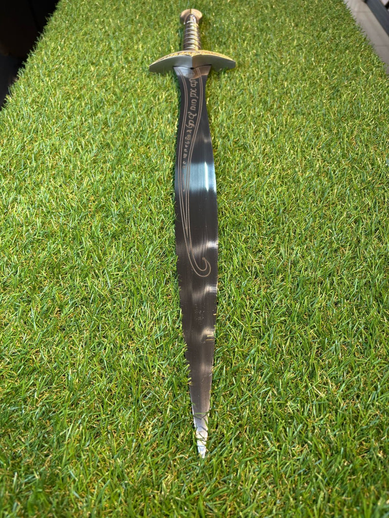 Espada Ferroada Senhor dos Anéis Hobbit Frodo Élfica