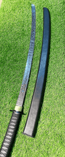 Espada Katana Legítima Aço Damasco