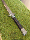 Espada Oriental Dragão Prata – Elegância e Alto Padrão SLK-H56