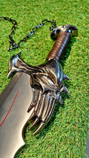 Lâminas do Caos Kratos God of War Aço e Corrente