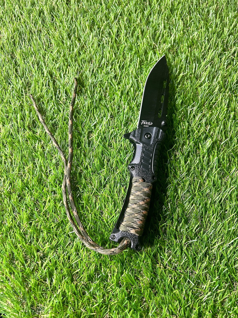 Canivete Sobrevivência Com Pederneira e Apito A093