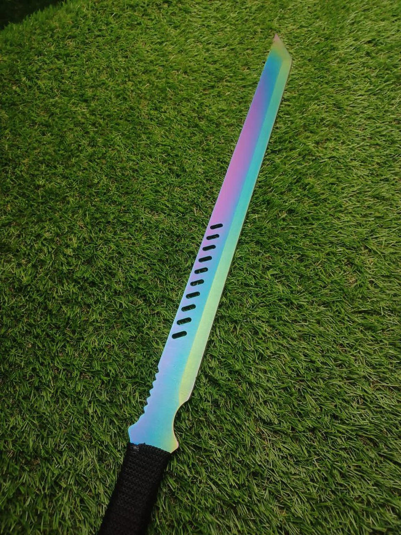 Facão Tático Estilo Katana Fade