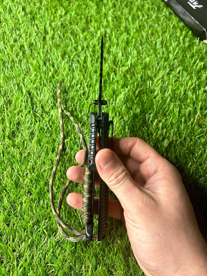 Canivete Sobrevivência Com Pederneira e Apito A093